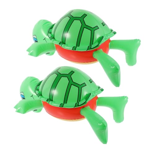 ARTSEWPLY 2 Stück Aufblasbare Schildkröten Luftballons PVC Robust Pool Party Dekorationen Leicht Tragbar für Garten Wasserspielzeug Geburtstagsfeier ARTSEWPLY 2 Stück Aufblasbare Schildkröten Luftballons PVC Robust Pool Party Dekorationen Leicht Tragbar für Garten Wasserspielzeug Geburtstagsfeier von ARTSEWPLY