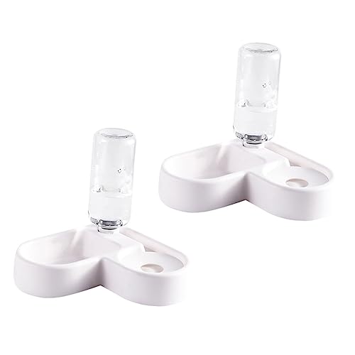 ARTSEWPLY 2 Stück Automatischer Wasserspender und Futternapf Teilig rutschfest für Kleine bis Mittelgroße Hunde Katzen und Kaninchen Langlebiges Material mit Düsen Trennwand Haustier ARTSEWPLY 2 Stück Automatischer Wasserspender und Futternapf Teilig rutschfest für Kleine bis Mittelgroße Hunde Katzen und Kaninchen Langlebiges Material mit Düsen Trennwand Haustier von ARTSEWPLY