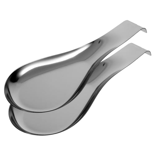 ARTSEWPLY 2 Stück Edelstahl Löffelablage Langlebiger Küchenhalter für Löffel Gabeln Essstäbchen Rutschfestes Besteck organizer Spülmaschinenfest als Praktische Küchenaccessoire von ARTSEWPLY