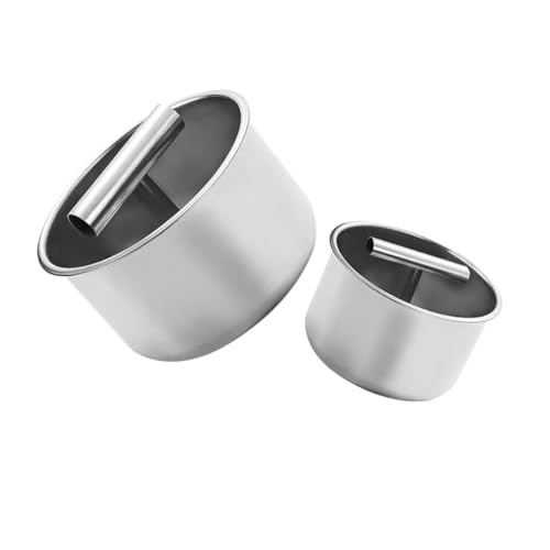 ARTSEWPLY 2 Stück Fleischbällchenformer Löchern Manueller Handpress Mechanismus Vielseitig für Fleisch Fisch und Garnelen Schnelle Zubereitung für Zuhause und Festessen von ARTSEWPLY