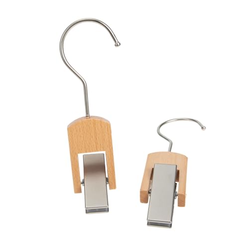 ARTSEWPLY 2 Stück Holz klammern mit Robustem Metallhaken Vielseitige Kleider Hütehalter Kompakte Clips für Kleidung Handtücher und Accessoires Platzsparende Aufbewahrung für Zuhause ARTSEWPLY 2 Stück Holz klammern mit Robustem Metallhaken Vielseitige Kleider Hütehalter Kompakte Clips für Kleidung Handtücher und Accessoires Platzsparende Aufbewahrung für Zuhause von ARTSEWPLY