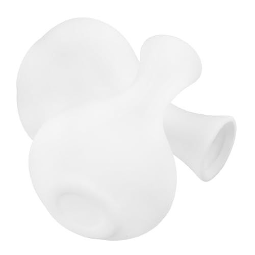 ARTSEWPLY 2 Stück Keramik Vase Weiß Mittel DIY Bemalbar Blumenvasen Kreativ Familienaktivität Künstlerische Entwicklung Eltern Junge Mädchen Freizeitgestaltung Wohn Esstisch Dekoration von ARTSEWPLY