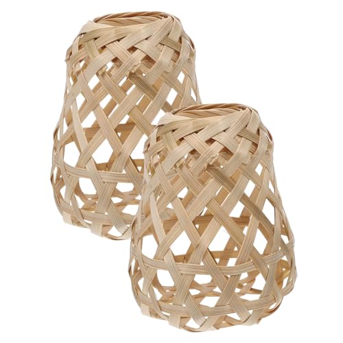 ARTSEWPLY 2 Stück Lampenschirm Teiliges Kleine Lampenabdeckung Handgewebt Robust Für Stehlampe Tischlampe Pendelleuchte Dekoratives Lichtzubehör Wohnzimmer Schlafzimmer ARTSEWPLY 2 Stück Lampenschirm Teiliges Kleine Lampenabdeckung Handgewebt Robust Für Stehlampe Tischlampe Pendelleuchte Dekoratives Lichtzubehör Wohnzimmer Schlafzimmer von ARTSEWPLY