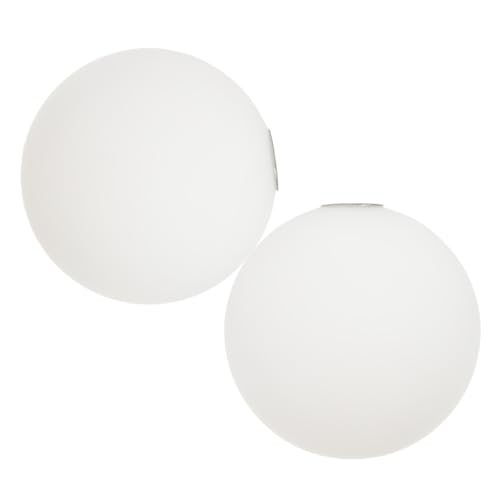 ARTSEWPLY 2 Stück Milchglas Kugel Lampenschirm Øcm Ersatzglas für Deckenleuchte Pendelleuchte Eleganter Runder Lampenschirm für Wohnzimmer Schlafzimmer Küche ARTSEWPLY 2 Stück Milchglas Kugel Lampenschirm Øcm Ersatzglas für Deckenleuchte Pendelleuchte Eleganter Runder Lampenschirm für Wohnzimmer Schlafzimmer Küche von ARTSEWPLY