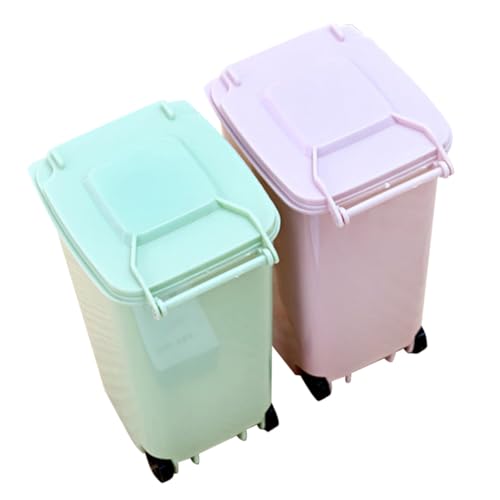 ARTSEWPLY 2 Stück Mini Desktop Mülleimer mit Deckel Kleiner Tisch Abfalleimer aus Robustem PP Geruchsneutral Multifunktional als Stiftehalter für Büro Schlafzimmer Küche und Auto ARTSEWPLY 2 Stück Mini Desktop Mülleimer mit Deckel Kleiner Tisch Abfalleimer aus Robustem PP Geruchsneutral Multifunktional als Stiftehalter für Büro Schlafzimmer Küche und Auto von ARTSEWPLY