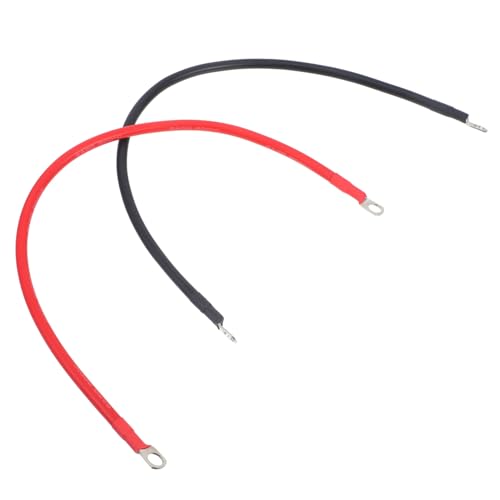 ARTSEWPLY 2 Stück Mm² Reines Kupfer Batteriekabel Robustes Stromkabel für Auto Wohnmobil und Solaranlage Schnelle Verbindung Stabile Stromübertragung Einfache Montage Rot und Schwarz Teilig von ARTSEWPLY