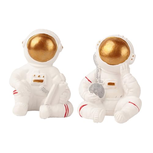 ARTSEWPLY 2 Stück Praktische Astronaut Wandhaken aus Resin Kreative Cartoon No punching Haken für Stromkabel Schlüssel und Dekoration im Wohn Arbeitsbereich ARTSEWPLY 2 Stück Praktische Astronaut Wandhaken aus Resin Kreative Cartoon No punching Haken für Stromkabel Schlüssel und Dekoration im Wohn Arbeitsbereich von ARTSEWPLY