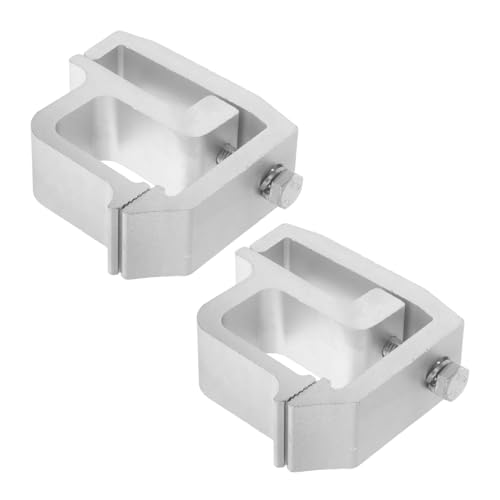 ARTSEWPLY 2 Stück Robuste Camper Shell Klemmen aus Legierung Schwere Lkw Abdeckklemmen zur Montage von Truck Toppern Einfache Installation Korrosionsbeständig Passend für Leitergestell und von ARTSEWPLY