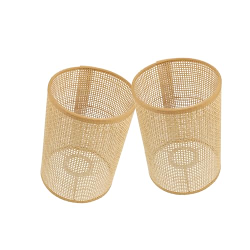 ARTSEWPLY 2 Stück Runder Rattan Lampenschirme Handgewebt Decken und Tischlampen Abdeckung Natürlich Warmes Licht Blendfrei Vielseitig für Schlafzimmer Wohnzimmer Hotel Restaurant Geeignet ARTSEWPLY 2 Stück Runder Rattan Lampenschirme Handgewebt Decken und Tischlampen Abdeckung Natürlich Warmes Licht Blendfrei Vielseitig für Schlafzimmer Wohnzimmer Hotel Restaurant Geeignet von ARTSEWPLY