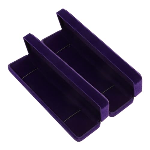 ARTSEWPLY 2 Stück Schmuck Geschenkbox Rechteckige Samt Halskettenbox Schmuckverpackung Aufbewahrungskasten für Armbänder Ohrringe Vielseitige Schmuckbox für und Heimgebrauch ARTSEWPLY 2 Stück Schmuck Geschenkbox Rechteckige Samt Halskettenbox Schmuckverpackung Aufbewahrungskasten für Armbänder Ohrringe Vielseitige Schmuckbox für und Heimgebrauch von ARTSEWPLY
