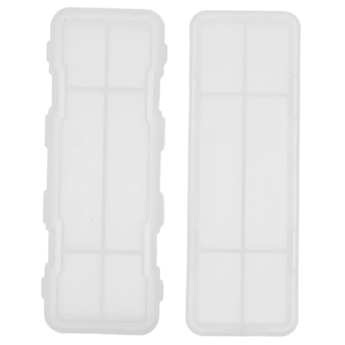 ARTSEWPLY 2 Stück Silikonform Teilig Kleine Aufbewahrungsbox Gießform für Epoxidharz DIY Stifthalter Flexibel Wiederverwendbar Kreative Aufbewahrungsbox für Stifte und Dekoration ARTSEWPLY 2 Stück Silikonform Teilig Kleine Aufbewahrungsbox Gießform für Epoxidharz DIY Stifthalter Flexibel Wiederverwendbar Kreative Aufbewahrungsbox für Stifte und Dekoration von ARTSEWPLY