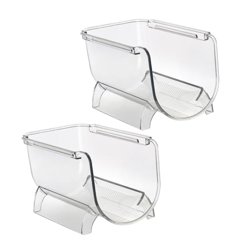 ARTSEWPLY 2 Stück Stapelfähiges Transparenter Weinkisten Organizer Ausziehbares Ablageregal für Flaschenlagerung Praktischer Flaschenhalter für Zuhause Bar und Restaurant ARTSEWPLY 2 Stück Stapelfähiges Transparenter Weinkisten Organizer Ausziehbares Ablageregal für Flaschenlagerung Praktischer Flaschenhalter für Zuhause Bar und Restaurant von ARTSEWPLY