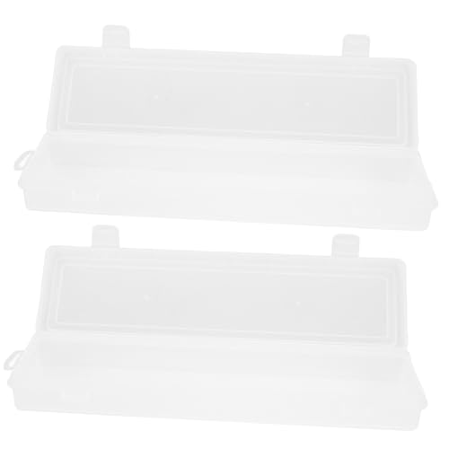 ARTSEWPLY 2 Stück Teiliges Kunststoff Aufbewahrungsbox mit Verstellbaren Fächern Transparente Mini Organizer für Schmuck Kleinteile und Werkzeuge Praktische Lagerboxen für Zufällige Farbe ARTSEWPLY 2 Stück Teiliges Kunststoff Aufbewahrungsbox mit Verstellbaren Fächern Transparente Mini Organizer für Schmuck Kleinteile und Werkzeuge Praktische Lagerboxen für Zufällige Farbe von ARTSEWPLY