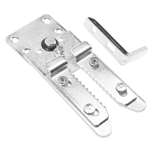 ARTSEWPLY 2 Stück Teiliges Metall Sofa Verbindungsklammern Drehbare Rostfreie Couch Clips mit Versenktem Schraubenloch Starke Druckfestigkeit Geeignet für Modulare Sofas und Polstermöbel von ARTSEWPLY