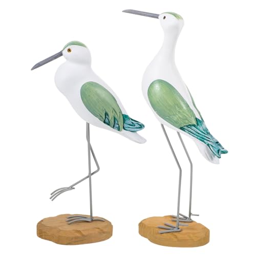 ARTSEWPLY 2 Stück Teiliges Möwenfigur Holz Skulptur Meeresdeko für Regal Tisch Wohnzimmer Küchendeko Stilvolle Nautische Wohnaccessoires ARTSEWPLY 2 Stück Teiliges Möwenfigur Holz Skulptur Meeresdeko für Regal Tisch Wohnzimmer Küchendeko Stilvolle Nautische Wohnaccessoires von ARTSEWPLY