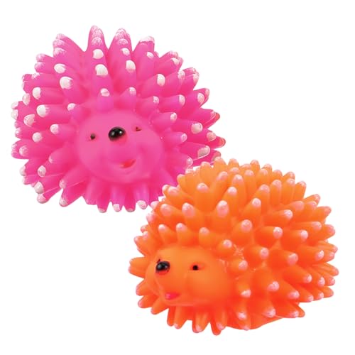 ARTSEWPLY 2 Stück Teiliges Quietschendes Latex Hundespielzeug Igel Form Beißspielzeug für Welpen zur Zahnpflege und Stressabbau Robustes Interaktives für Kleine bis Zufällige Farbe ARTSEWPLY 2 Stück Teiliges Quietschendes Latex Hundespielzeug Igel Form Beißspielzeug für Welpen zur Zahnpflege und Stressabbau Robustes Interaktives für Kleine bis Zufällige Farbe von ARTSEWPLY