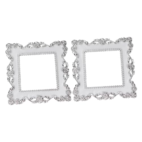 ARTSEWPLY 2 Stück Teiliges Schutz Europäische Lichtschalter aus Stabilem Kunststoff in Silbernem Rosé Praktische Steckdosenabdeckung zum Schutz und Dekorieren von Wandsteckdosen Geeignet von ARTSEWPLY