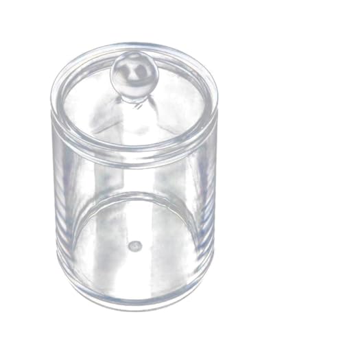 ARTSEWPLY 2 Stück Transparenter Wattepads und Wattestäbchen Aufbewahrungsbox aus Bruchsicherem mit Deckel Runde Kosmetikdosen für Baumwollpads und Wattebällchen Makeup Organizer für Bad und ARTSEWPLY 2 Stück Transparenter Wattepads und Wattestäbchen Aufbewahrungsbox aus Bruchsicherem mit Deckel Runde Kosmetikdosen für Baumwollpads und Wattebällchen Makeup Organizer für Bad und von ARTSEWPLY