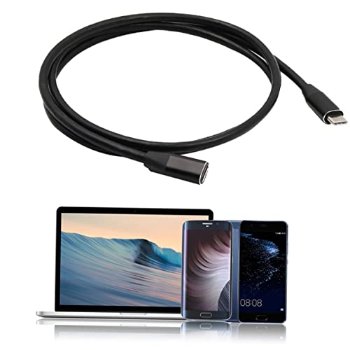 ARTSEWPLY 2 Stück Type C Verlängerungskabel USB Male zu Female und Ladekabel für USB C Geräte Schwarz für Flexible Nutzung und Einfache Handhabung ARTSEWPLY 2 Stück Type C Verlängerungskabel USB Male zu Female und Ladekabel für USB C Geräte Schwarz für Flexible Nutzung und Einfache Handhabung von ARTSEWPLY