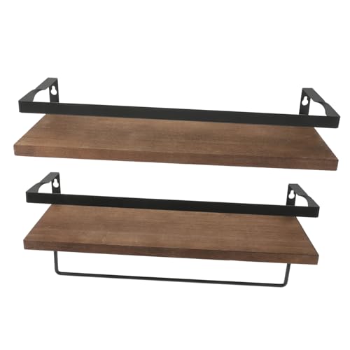 ARTSEWPLY 2 Stück Wandregal aus Stabilem Holz Schwebendes Wandboard mit Korrosionsbeständiger Oberfläche Tragfähiges Modernes Aufbewahrungsregal für Wohnzimmer Küche Schlafzimmer Einfache ARTSEWPLY 2 Stück Wandregal aus Stabilem Holz Schwebendes Wandboard mit Korrosionsbeständiger Oberfläche Tragfähiges Modernes Aufbewahrungsregal für Wohnzimmer Küche Schlafzimmer Einfache von ARTSEWPLY