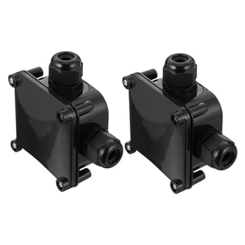 ARTSEWPLY 2 Stück Wasserdichte Außenverteilerbox Elektro Anschlussdose Projektbox für Mm² Kabel Gartenbeleuchtung Straßenlampen Schutz ARTSEWPLY 2 Stück Wasserdichte Außenverteilerbox Elektro Anschlussdose Projektbox für Mm² Kabel Gartenbeleuchtung Straßenlampen Schutz von ARTSEWPLY
