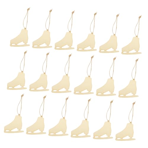 ARTSEWPLY 20 Sätze Teiliges Weihnachts DIY Holzanhänger Ausgesägte Hohle Schlittschuh Ornamente mit Aufhängung zum Bemalen und Basteln Weihnachtsdeko für Baum Fenster Tür Kinderkunstprojekte ARTSEWPLY 20 Sätze Teiliges Weihnachts DIY Holzanhänger Ausgesägte Hohle Schlittschuh Ornamente mit Aufhängung zum Bemalen und Basteln Weihnachtsdeko für Baum Fenster Tür Kinderkunstprojekte von ARTSEWPLY