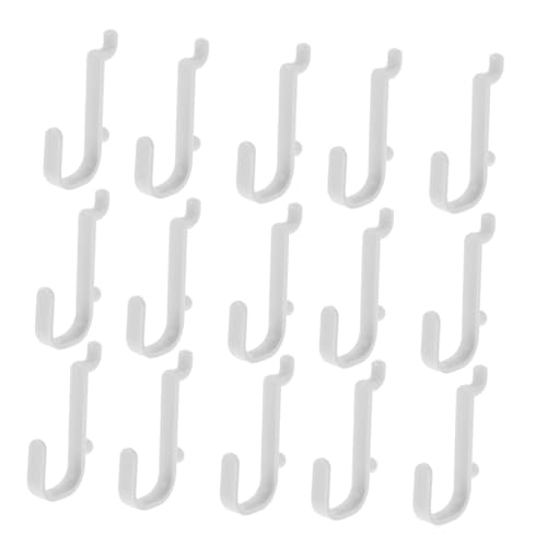 ARTSEWPLY 20 Stck Teiliges Kunststoff Pegboard Haken Robuste Lochwand aufhängehaken für Küche und Haushalt Platzsparende Küchen Badezimmer aufbewahrung Vielseitig Einsetzbare Wandhaken von ARTSEWPLY