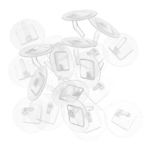ARTSEWPLY 20 Stck Teiliges Transparenter Robuster Selbstklebender Wandhaken für Handtücher Wasserfeste Nagelfreie Klebehaken mit Hoher Tragkraft Einfache Montage für Badezimmer und ARTSEWPLY 20 Stck Teiliges Transparenter Robuster Selbstklebender Wandhaken für Handtücher Wasserfeste Nagelfreie Klebehaken mit Hoher Tragkraft Einfache Montage für Badezimmer und von ARTSEWPLY