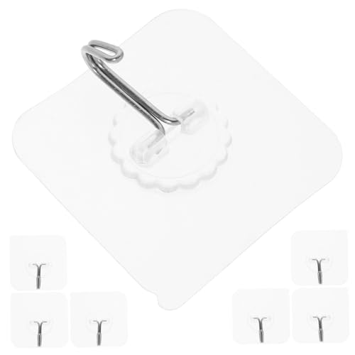 ARTSEWPLY 20 Stück Selbstklebende Wandhaken Extra Stark Transparent Schwere Halterung ohne Bohren Robuste Klebehaken für Kleidung Handtücher und Haushaltsgegenstände Wandmontierbar ARTSEWPLY 20 Stück Selbstklebende Wandhaken Extra Stark Transparent Schwere Halterung ohne Bohren Robuste Klebehaken für Kleidung Handtücher und Haushaltsgegenstände Wandmontierbar von ARTSEWPLY