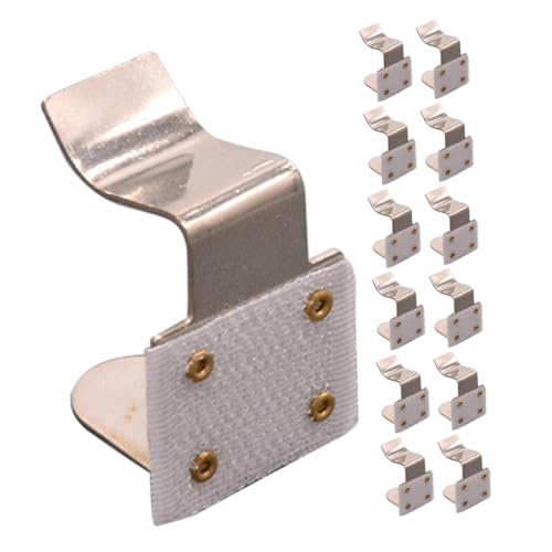 ARTSEWPLY 20 Stück Teiliges Metall Tischdeckenklammern Robuste Eisenclips für Outdoor Tische Stabile Tischdeckenhalter für Dicke Tische rutschfeste Klammern für Tischdecken und Tischröcke ARTSEWPLY 20 Stück Teiliges Metall Tischdeckenklammern Robuste Eisenclips für Outdoor Tische Stabile Tischdeckenhalter für Dicke Tische rutschfeste Klammern für Tischdecken und Tischröcke von ARTSEWPLY