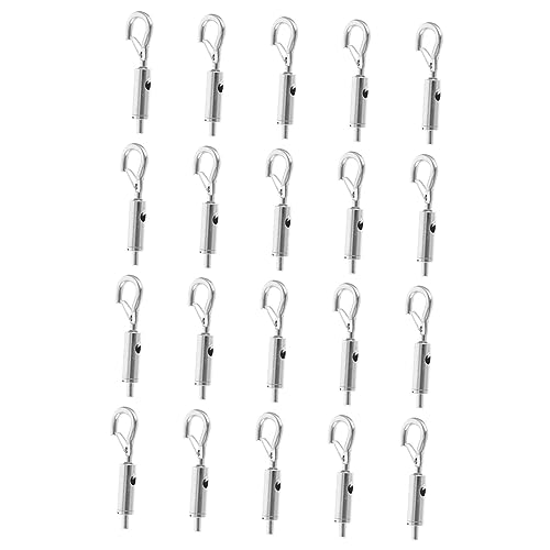 ARTSEWPLY 20 Stück Teiliges Stahlseil Spanner aus Edelstahl Verstellbarer Drahtseil Hänger mit Robustem Turnbuckle Design Leichtes Aufhängen und Vielseitig Einsetzbar für Haus Werkstatt von ARTSEWPLY