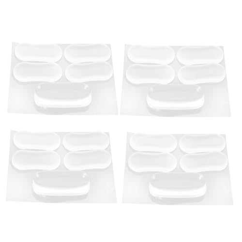ARTSEWPLY 20 Stück Transparente Toilettensitz Dämpfer Polster mit Selbstklebender Montage Stoßabsorbierend Erhöht Sitzhöhe Geeignet für Schrank Möbeltüren Schubladenstopper ARTSEWPLY 20 Stück Transparente Toilettensitz Dämpfer Polster mit Selbstklebender Montage Stoßabsorbierend Erhöht Sitzhöhe Geeignet für Schrank Möbeltüren Schubladenstopper von ARTSEWPLY