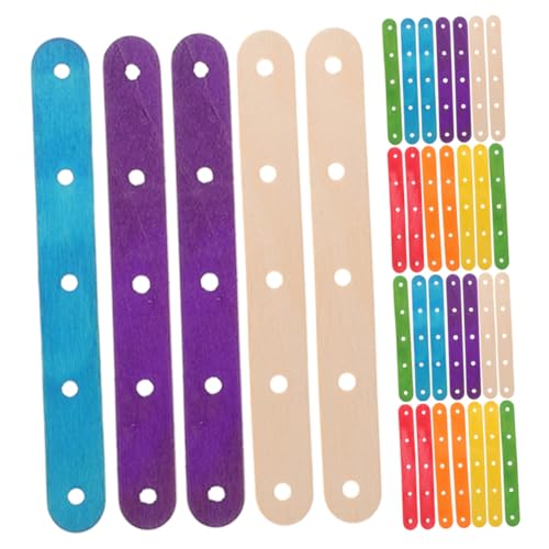 ARTSEWPLY 200 Stück Diy Projekte Stäbchen mit Löchern für Kreative Designs Kinderhandwerk und Bastelarbeiten Zuhause ARTSEWPLY 200 Stück Diy Projekte Stäbchen mit Löchern für Kreative Designs Kinderhandwerk und Bastelarbeiten Zuhause von ARTSEWPLY