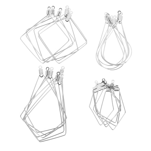 ARTSEWPLY 24 Stück Teiliges Creolen aus Edelstahl Silberfarbene Runde Ohrhaken Flexible DIY Ohrringringe mit Offenen Ösen Hautfreundlich für Schmuckherstellung und Kreative ARTSEWPLY 24 Stück Teiliges Creolen aus Edelstahl Silberfarbene Runde Ohrhaken Flexible DIY Ohrringringe mit Offenen Ösen Hautfreundlich für Schmuckherstellung und Kreative von ARTSEWPLY