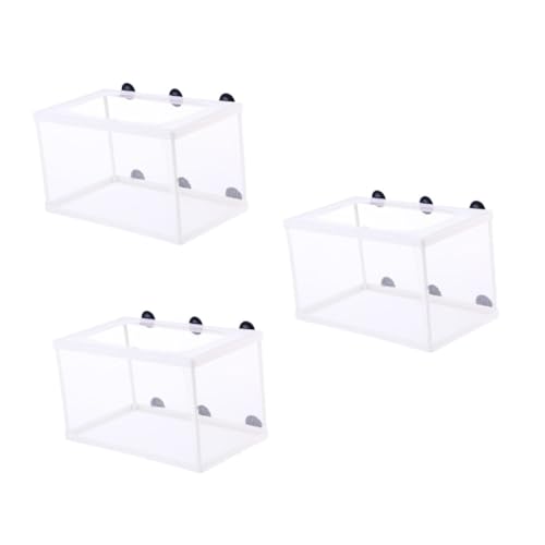 ARTSEWPLY 3 Stück Große Fischzucht Inkubatoren mit Saugnapf Aufzuchtbecken Aquarium Isolierbox für Kleine Fische Strapazierfähiges Netz mit Optimaler Wasserzirkulation Einfach zu Reinigen ARTSEWPLY 3 Stück Große Fischzucht Inkubatoren mit Saugnapf Aufzuchtbecken Aquarium Isolierbox für Kleine Fische Strapazierfähiges Netz mit Optimaler Wasserzirkulation Einfach zu Reinigen von ARTSEWPLY