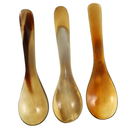 ARTSEWPLY 3 Stück Natürliches Horn Kaffeelöffel Teilig Kompakte Stilvolle Küchenlöffel für Kaffee Kuchen und Getränke Vielseitige Haushalts und Essentials mit Langem Griff ARTSEWPLY 3 Stück Natürliches Horn Kaffeelöffel Teilig Kompakte Stilvolle Küchenlöffel für Kaffee Kuchen und Getränke Vielseitige Haushalts und Essentials mit Langem Griff von ARTSEWPLY