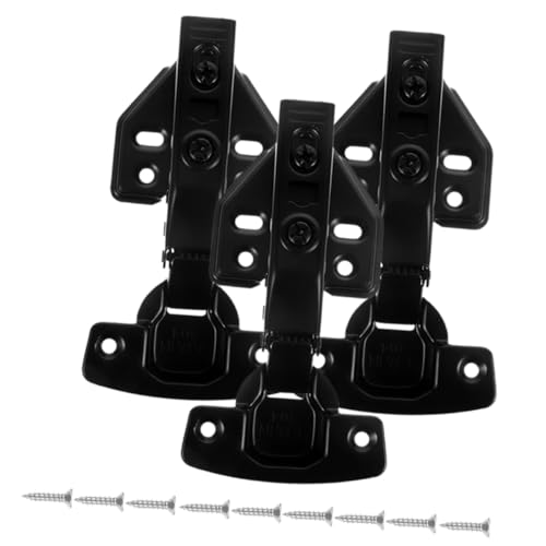 ARTSEWPLY 3 Stück Soft Close Küchenschrank Scharniere Vollflächen scharniere für Rahmenlose Schranktüren Verdeckt Einfache Montage Kompatibel mit Küchen Möbeltüren ARTSEWPLY 3 Stück Soft Close Küchenschrank Scharniere Vollflächen scharniere für Rahmenlose Schranktüren Verdeckt Einfache Montage Kompatibel mit Küchen Möbeltüren von ARTSEWPLY