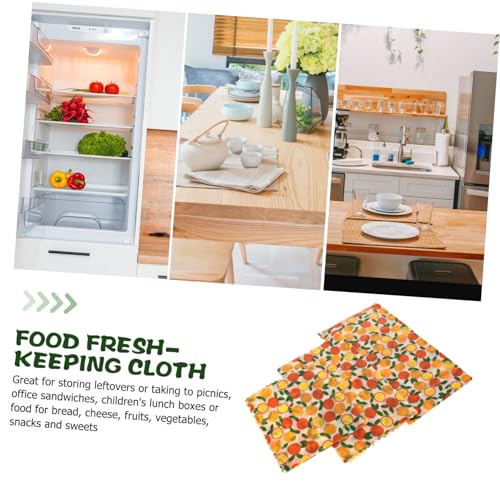 ARTSEWPLY 3 Stück Teiliges Bienenwachstücher aus Bio baumwolle S Wiederverwendbare Flexible Frischhaltefolie für Sandwich Obst Gemüse und Brot Nachhaltige Wachspapier Verpackung ARTSEWPLY 3 Stück Teiliges Bienenwachstücher aus Bio baumwolle S Wiederverwendbare Flexible Frischhaltefolie für Sandwich Obst Gemüse und Brot Nachhaltige Wachspapier Verpackung von ARTSEWPLY