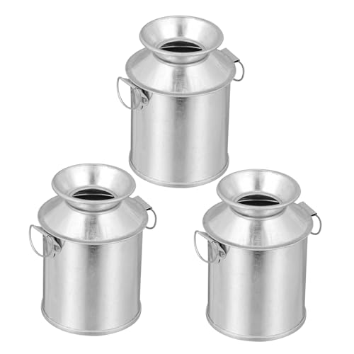 ARTSEWPLY 3 Stück Teiliges Vintage Metall Blumentopf Rustikale Pflanzkübel Deko Eimer für Wohnzimmer Tischdekoration ARTSEWPLY 3 Stück Teiliges Vintage Metall Blumentopf Rustikale Pflanzkübel Deko Eimer für Wohnzimmer Tischdekoration von ARTSEWPLY