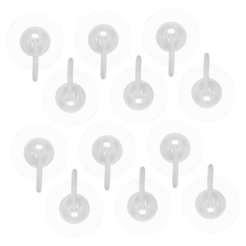 ARTSEWPLY 30 Stück Drehhaken Klebehaken Heavy Duty Doppelseitig Klebende Wandhaken Klebehaken Für Dusche Selbstklebende Haken Badezimmer Selbstklebende Haken Badezimmerhaken Kunststoff Weiß von ARTSEWPLY