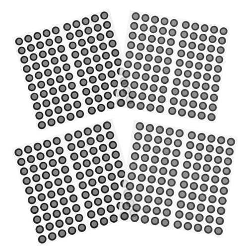 ARTSEWPLY 4 Blatt Präzise Markierungspunkte Bögen Reflektierende Tracking Dots für Optisches Tracking und Ausrichtungsreferenz Geeignet für Industrielle Messungen und Motion Capture von ARTSEWPLY