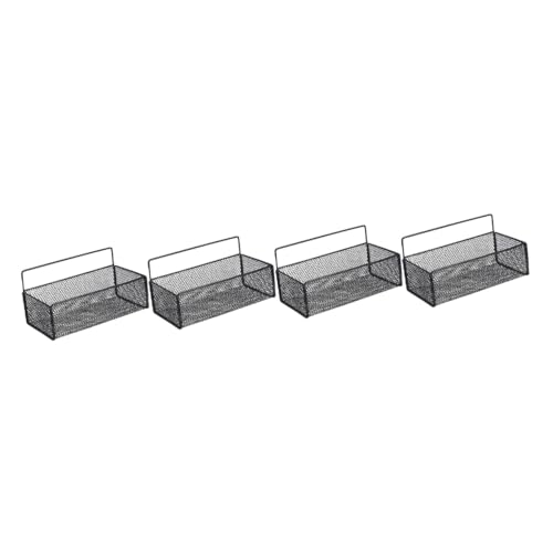 ARTSEWPLY 4 Sets Wandregal Badezimmer Wand Badezimmer Lagerregal Badezimmerregal Drahtregale Große Küchenhängeregale Duschregal Rustikales Regal Duschlagerregal Schwarz ARTSEWPLY 4 Sets Wandregal Badezimmer Wand Badezimmer Lagerregal Badezimmerregal Drahtregale Große Küchenhängeregale Duschregal Rustikales Regal Duschlagerregal Schwarz von ARTSEWPLY