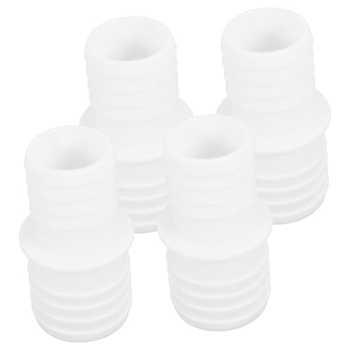 ARTSEWPLY 4 Stück Ablaufschlauch Adapter Teiliges Waschmaschinen Anschlussstück Verlängerung Wasserrohr Verbindungsstück für Spülmaschine Waschmaschine Ablaufschlauch Erweiterung von ARTSEWPLY