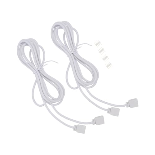 ARTSEWPLY 4 Stück Rgb Verlängerungskabel Doppelseitig Polig PVC Isoliert Flexibel LED Strip Verlängerungskabel Kompatibel mit Smd Rgb Lichtband Einfache Installation ohne ARTSEWPLY 4 Stück Rgb Verlängerungskabel Doppelseitig Polig PVC Isoliert Flexibel LED Strip Verlängerungskabel Kompatibel mit Smd Rgb Lichtband Einfache Installation ohne von ARTSEWPLY