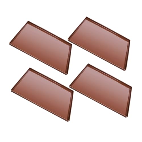 ARTSEWPLY 4 Stück Silikon Dehydrator Matte Hitzebeständig Antihaftbeschichtet Wiederverwendbar Geeignet für Dörrgerät Backofen Lebensmittel Trocknung Praktische Silikonmatten für Obst von ARTSEWPLY