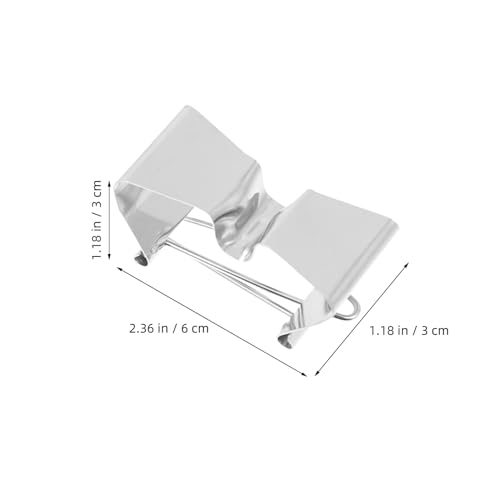 ARTSEWPLY 4 Stück Teiliges Edelstahl Leinwandklammern für Ölgemälde Kleine Leichte Clips zur Sicheren Befestigung und Spannfixierung von Leinwänden Ergonomisch Gestaltet Vielseitig für von ARTSEWPLY