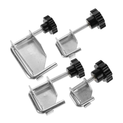 ARTSEWPLY 4 Stück Teiliges Kraftstoffschlauchklemmen aus Metall U Förmige Schlauchschellen zur Zuverlässigen Abdichtung von Wasser und Ölrohren Einsetzbar für Auto Wasser und von ARTSEWPLY