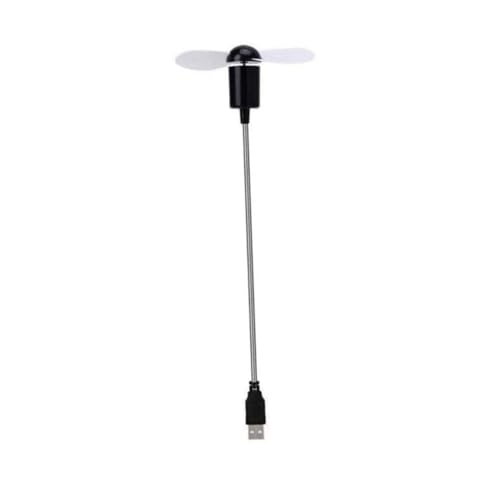 ARTSEWPLY 4 Stück Teiliges USB Mini Gooseneck Flexibler Leiser Tragbarer Tischventilator für Home Office Schule Biegbar Kabellos Sofortige Kühlung Farblich Sortiert Zufällige von ARTSEWPLY