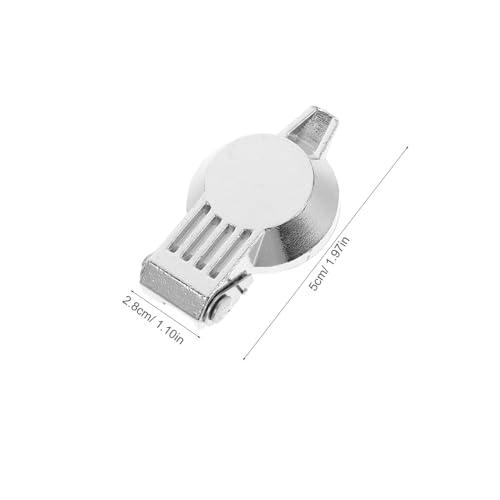 ARTSEWPLY 4 Stück Teiliges Wasserdichte Abdeckkappen aus Verchromter Zinklegierung Automatische Rückprallschutz paddle handle latch abdeckung Runder Staubschutz für Kleine Runde Schlösser von ARTSEWPLY