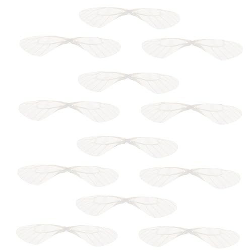 ARTSEWPLY 40 Stück Teiliges Weiße Libellenflügel aus Organza Dünnes Chiffon DIY Schmuckzubehör für Ohrringe Broschen Haarschmuck Langlebige und Glatte Oberfläche Kreative Flügel charms für ARTSEWPLY 40 Stück Teiliges Weiße Libellenflügel aus Organza Dünnes Chiffon DIY Schmuckzubehör für Ohrringe Broschen Haarschmuck Langlebige und Glatte Oberfläche Kreative Flügel charms für von ARTSEWPLY